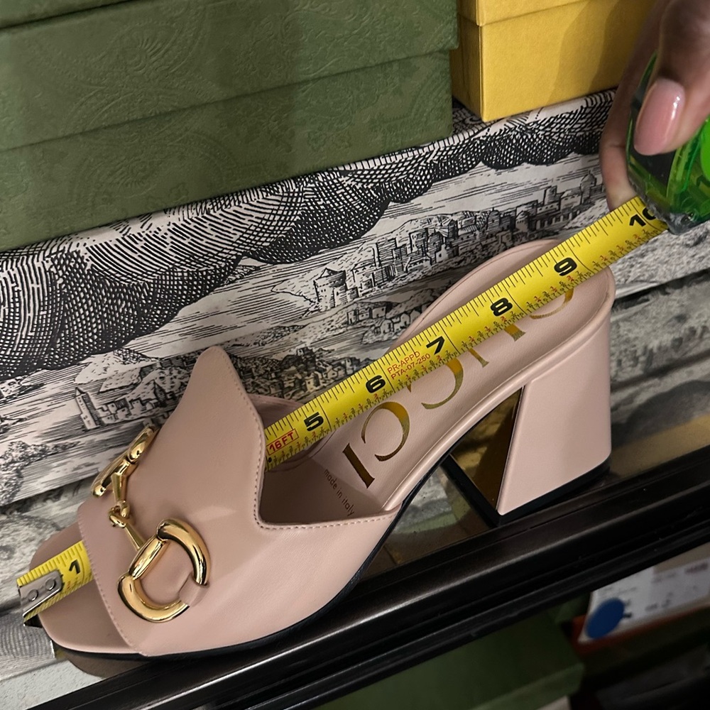 Gucci Horsebit Leather Sandals - Picture 10 of 12